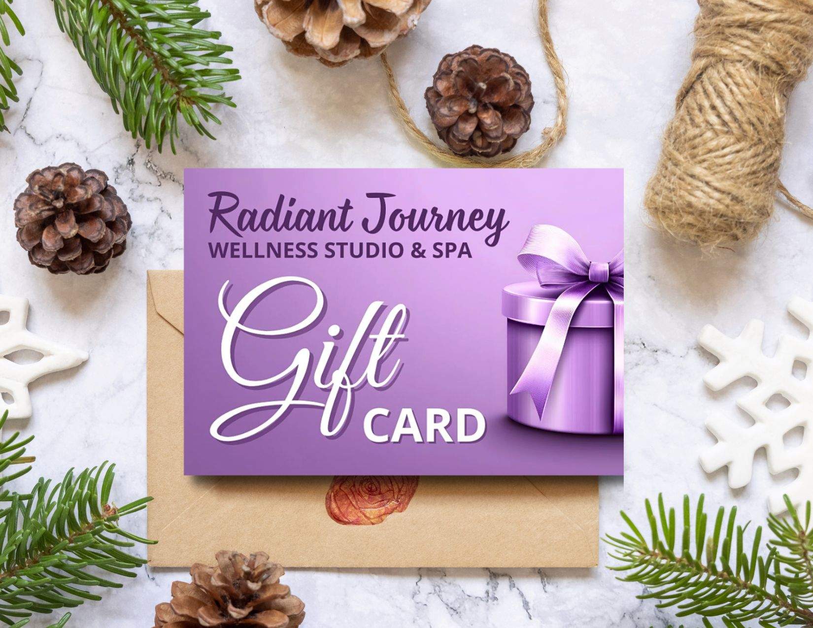 Radiant Journey Wellness Studio Gift Certificate